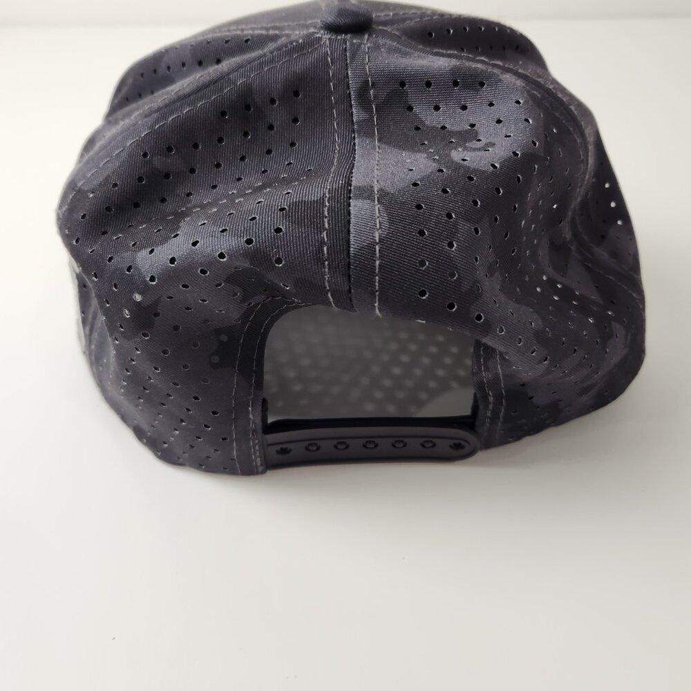 The Boat Monkey Hat OS Black Snap Back Cap Nautical Yacht Fishing Beach - Picture 6 of 9